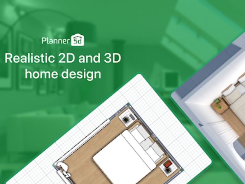Phần mềm thiết kế nội thất Planner miễn phí 5D