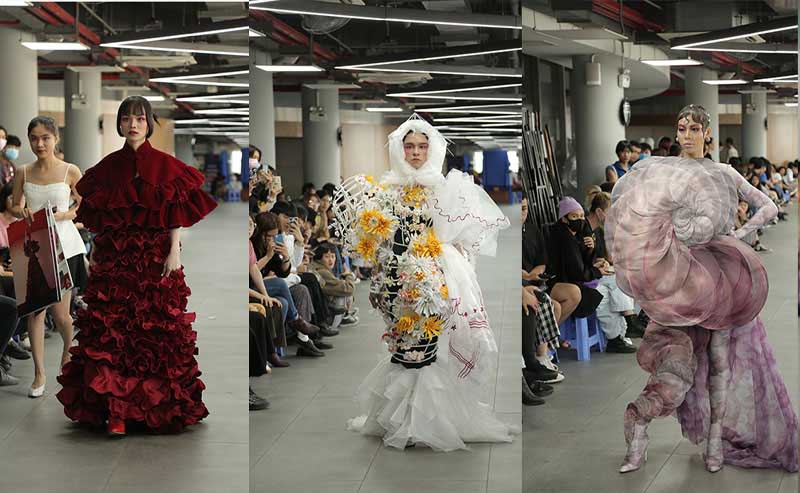 Hình ảnh về nghành học thiết kế thời trang ở Văn Lang